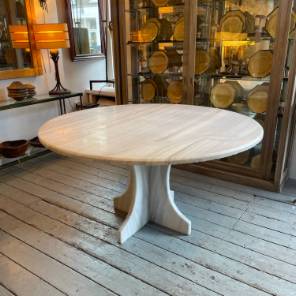 An Italian Marble Dining Table